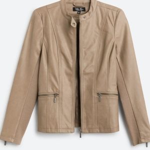 Mo-Ka leather Jacket NEW with tags size Large